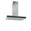 Hotte Cheminée NARDI ATRIA 90 Cm - Filtre à charbon - 550 m3/h - Tactile - Inox
