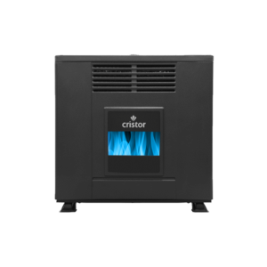 Radiateur A Gaz  CRISTOR -14KW- Détecteur CO -  Noir