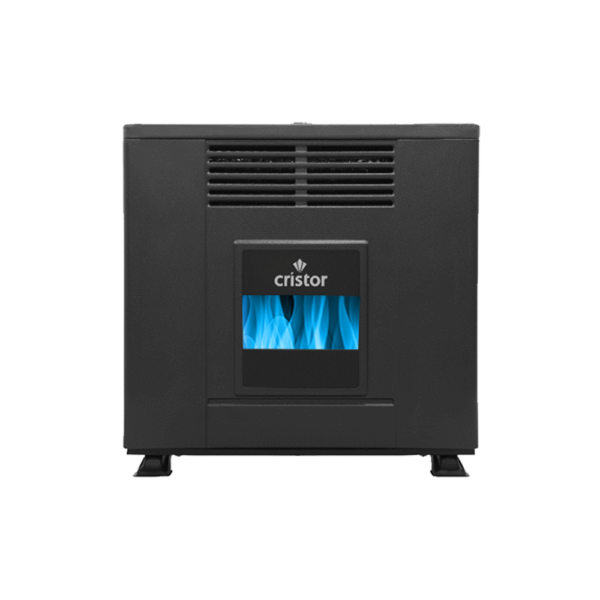 Radiateur A Gaz  CRISTOR -10KW- Détecteur CO -  Noir