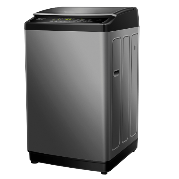 Machine à Laver HISENSE  Automatique Top Loading-14 Kg Lavage - Gris titanium