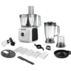 Robot De Cuisine NARDI Multi Fonctions -1000 W- 3.5 L Bol – 1.8 L Blender – Moulin à moudre - Fouet - Crème